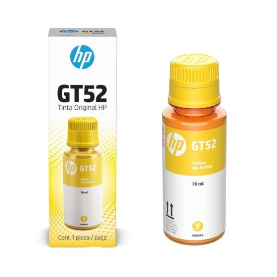 Tinta HP genérica HGT52 70ML  Yellow Amarilla