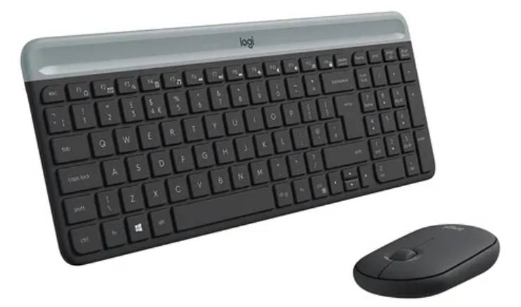 Combo teclado mouse Logitech MK470 slim wireless