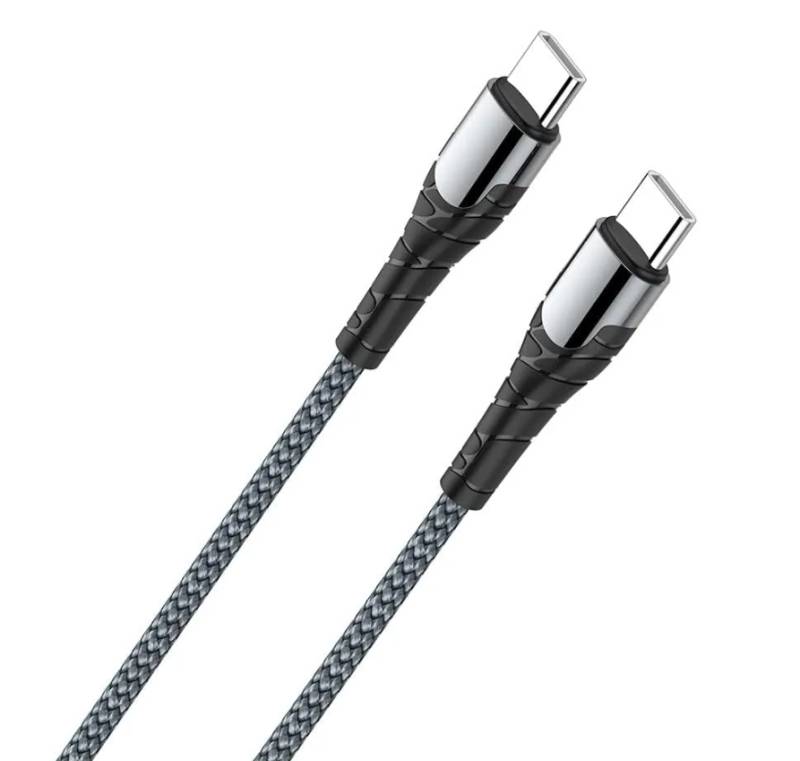 Cable Ldnio LC102 2 metros 60w PD tipo C a C
