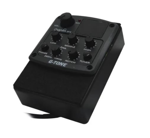 Equalizador Afinador De Guitarra Digital 3 Bandas Cherub Gt4