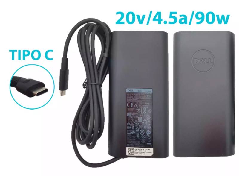 Cargador laptop HP tipo C 90W 20V 4.5A KA6029DL
