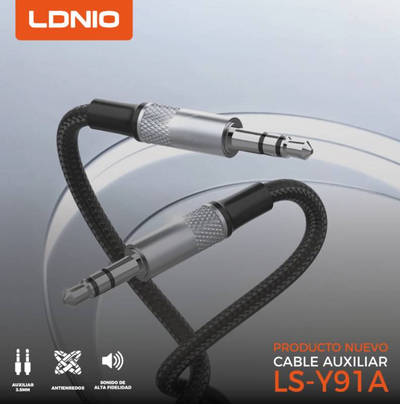 Cable auxiliar Ldnio LS-Y91A 1 metro 