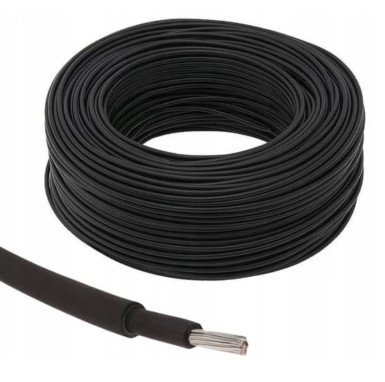 Cable solar Suyeego 6m negro