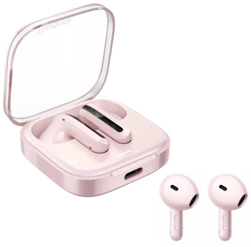 Audífonos Xiomi Redmi Buds 6 active 30 horas rosado