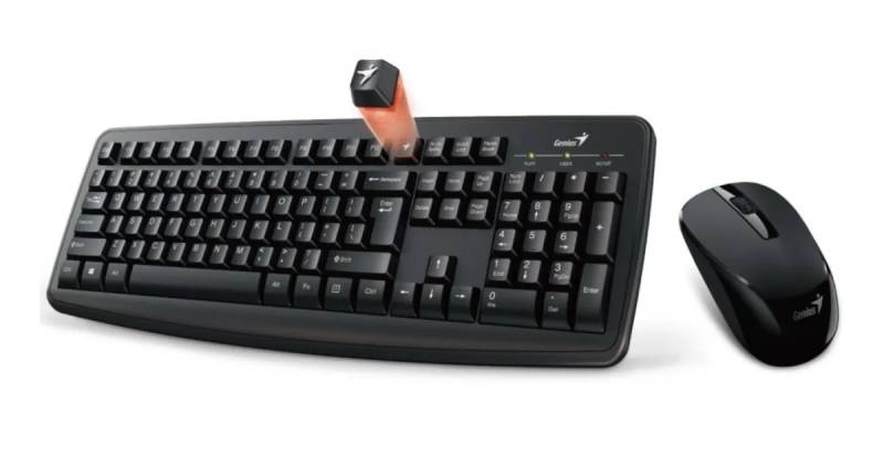 Combo Teclado Mouse Inalámbrico Español Genius Km-8100