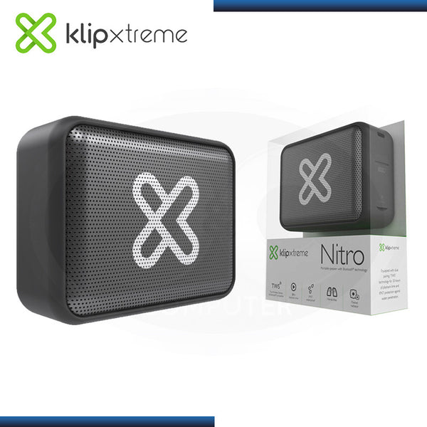 Parlante Klip Xtreme BT KBS025GR IPX7 TWS 20 horas