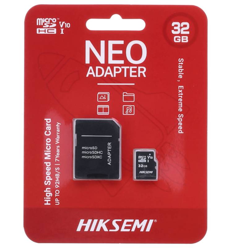 Memoria Micro sd Hiksemi 32gb clase 10