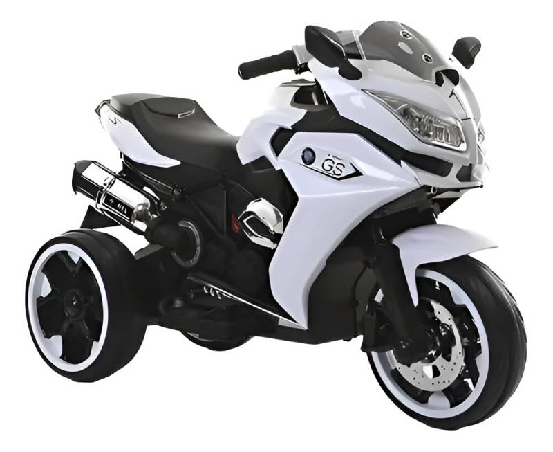 Moto para niños a batería estilo deportivo con luz y mp3