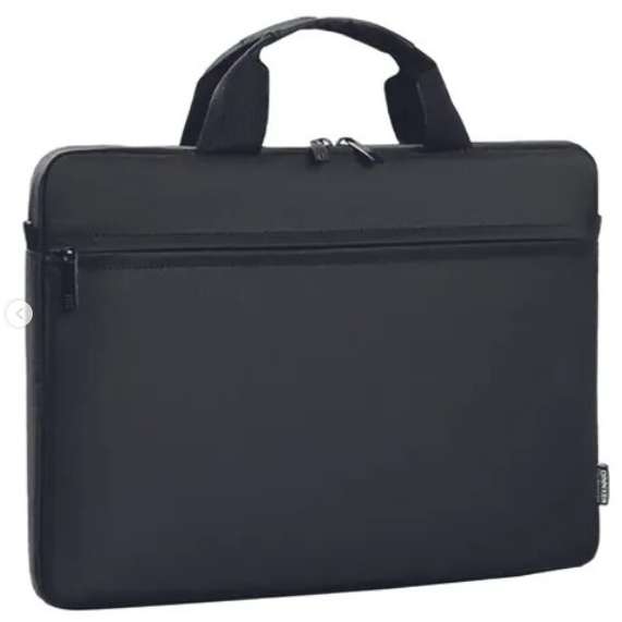 Estuche laptop negro 15.6 pulgadas impermeable con jaladera y con cremallera