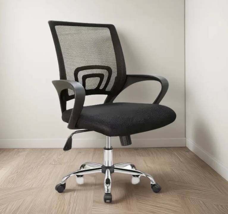 Silla de oficina giratoria Siri con apoya brazo