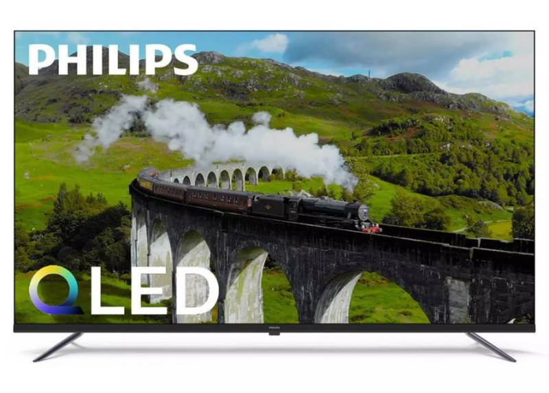 Smart TV Philips 75 pulgadas QLED Uhd led android 14 Google tv PHQ75GFUFISDB 7PHS009