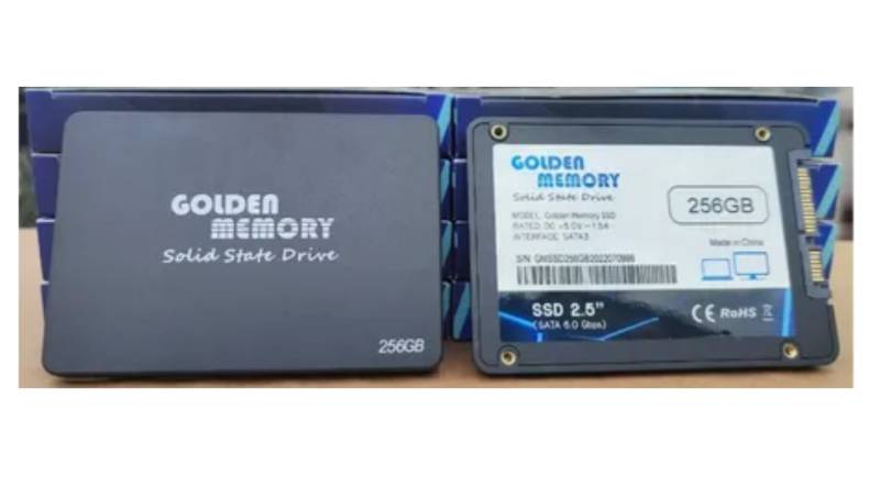 Disco Duro Solido Golden 256GB Sata 3 SSD 2.5 6.0 GBPS 