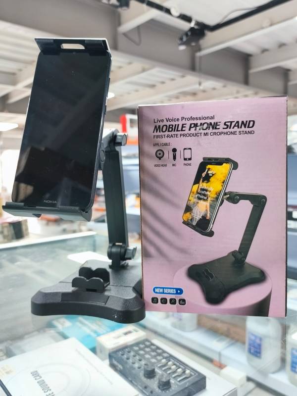 Soporte de celular Tablet M-TR11 HOlder para Grabacion en Vivo 2 celulares