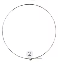 Cuerda para guitarra eléctrica metálica #2 varios