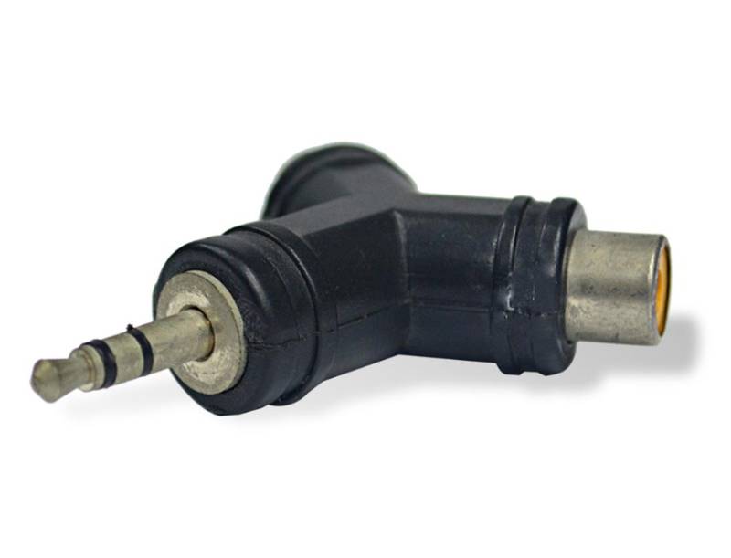 Adaptador 2 Jack Rca X 1 Plug 3.5 St Y Hy1.1761