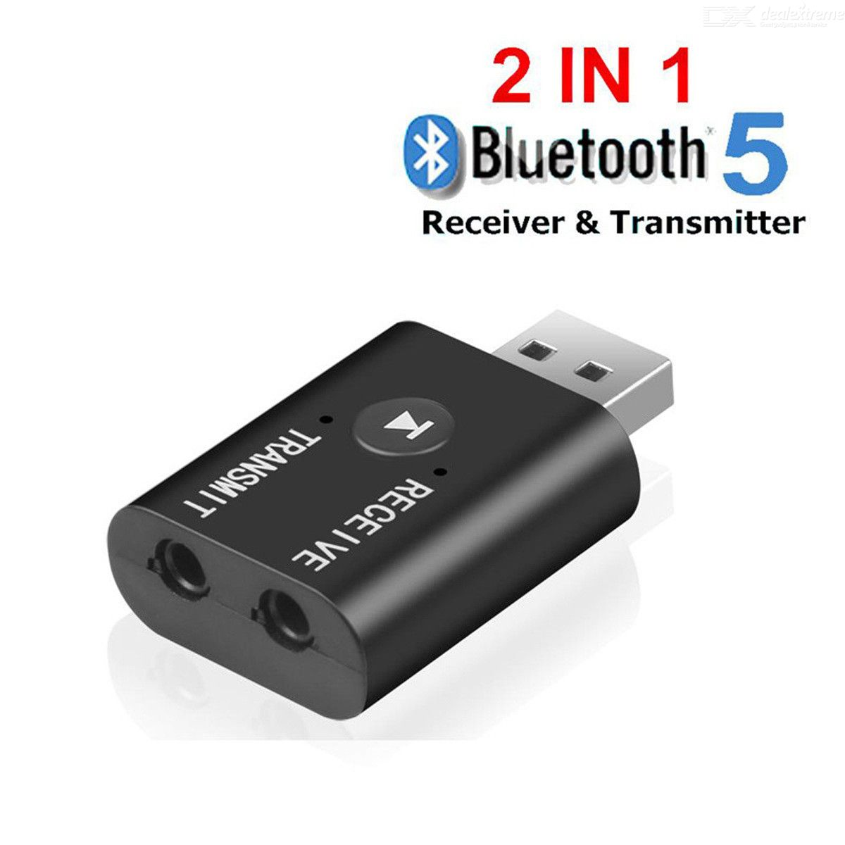 Transmisor Bluetooth y Receptor de Audio para TV + Auricular N1