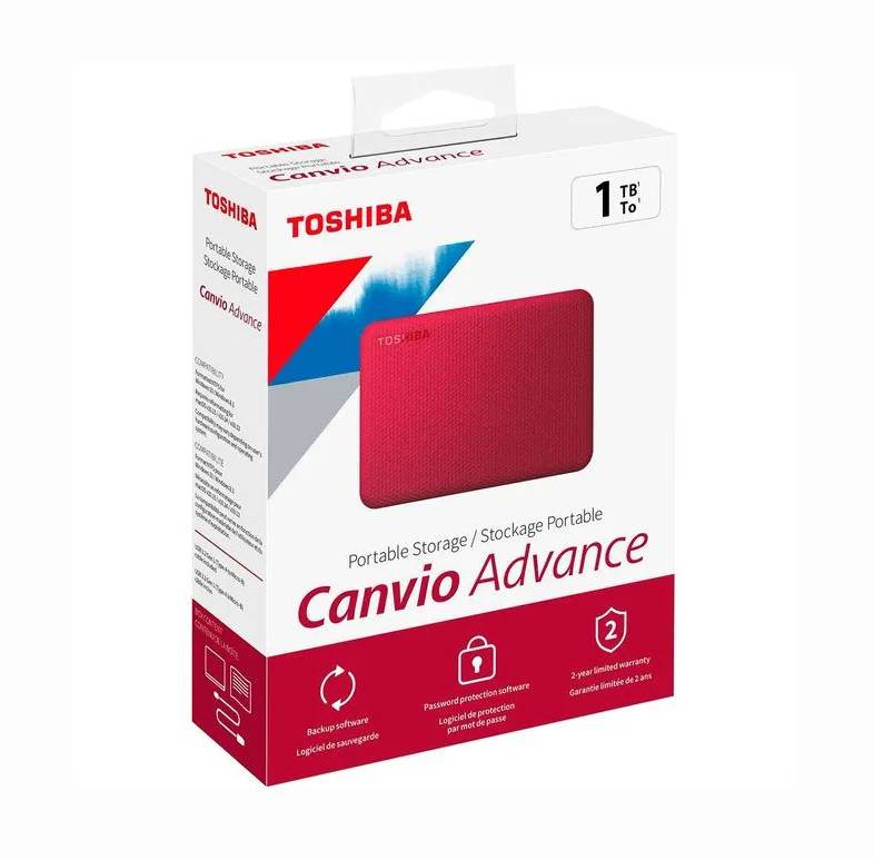 Disco Duro Externo Toshiba Canvio Advanced 1 Tera 