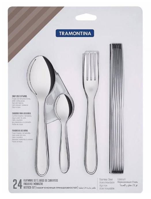 Juego de cubiertos Tramontina Angra 24PZS 66903/976