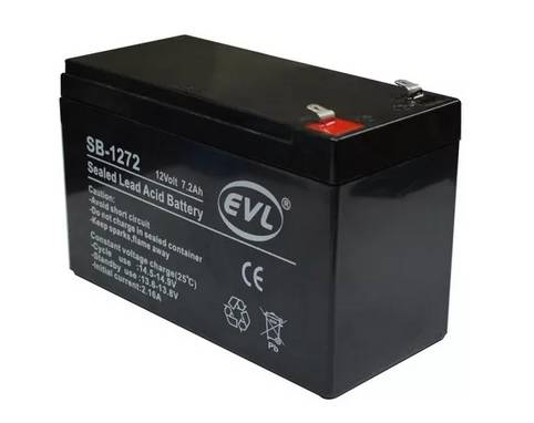 Bateria Seca Evl Para Alarma Ups Cerco 12v 7a 