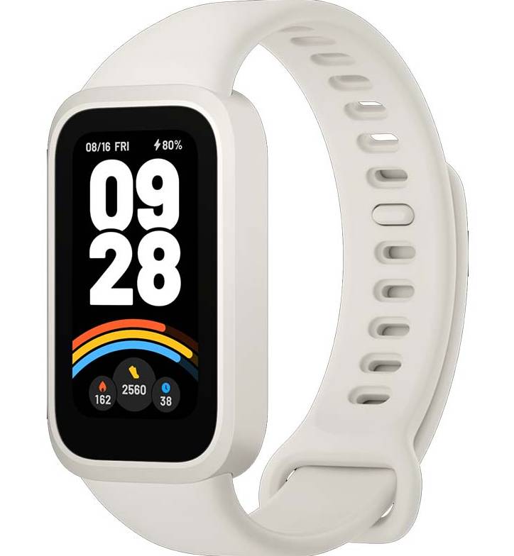 Reloj smart band Xiaomi 9 active beige blanco