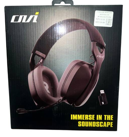 Audífono Ovi hp-858W bluetooth tipo diadema tri-modo  03-01-128