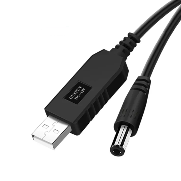 Cable convertidor Power boost usb 5V A 12V1A