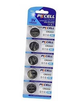 Pila Batería Pastilla 2032 Cr2032 Pkcell Unidad
