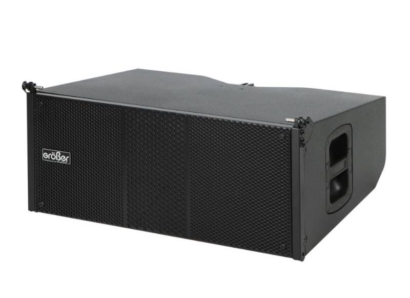 Parlante Line array Grober activo Prime-serie audio 2X10 2000W PRIME210A
