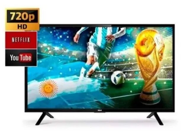 Televisión Tv Rca 32 Smart Hd Wifi Youtube Netflix