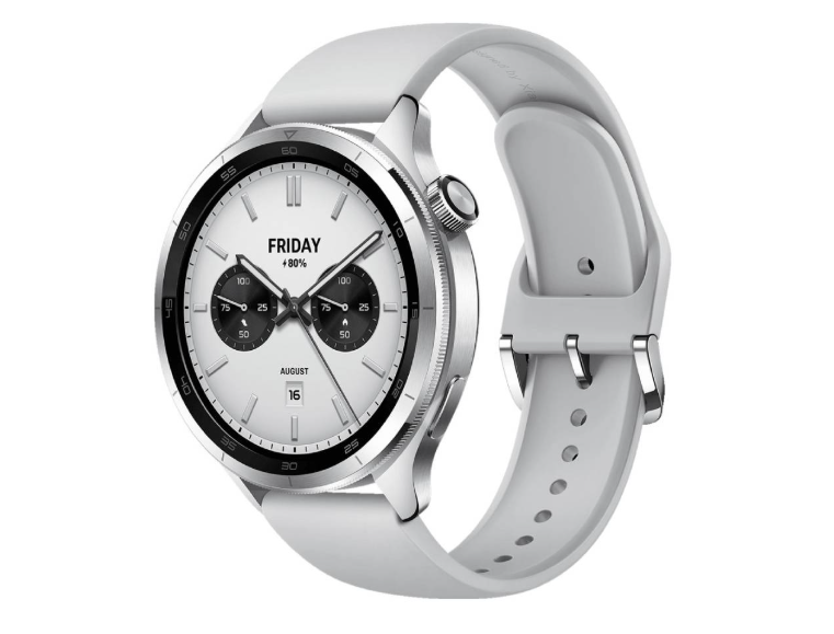 Reloj smartwatch Xiaomi S4 amoled plateado llamadas NFC