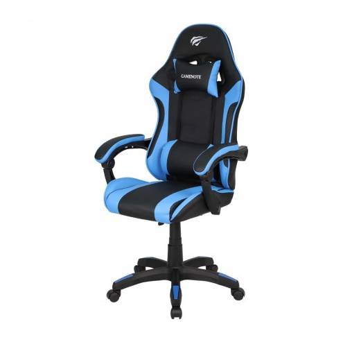 Silla Havit ergonómica gamer HV-GC305-BL negro azul