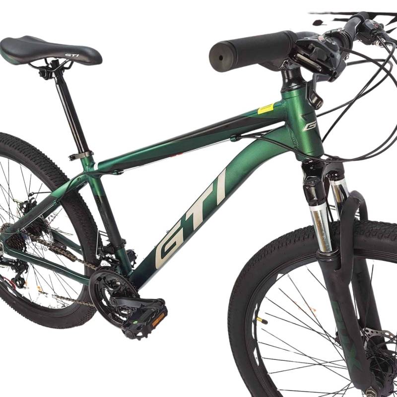 Bicicleta GTI aro 26 Fury GM-89 negro-verde