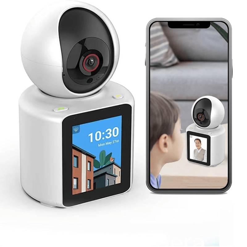 Cámara de Seguridad Videollamadas con Pantalla 2.8” IPS