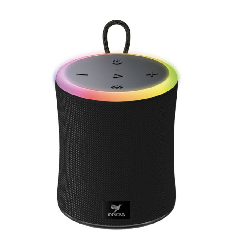 Parlante portátil Innova 10w IN-SK832btn negro IPX6