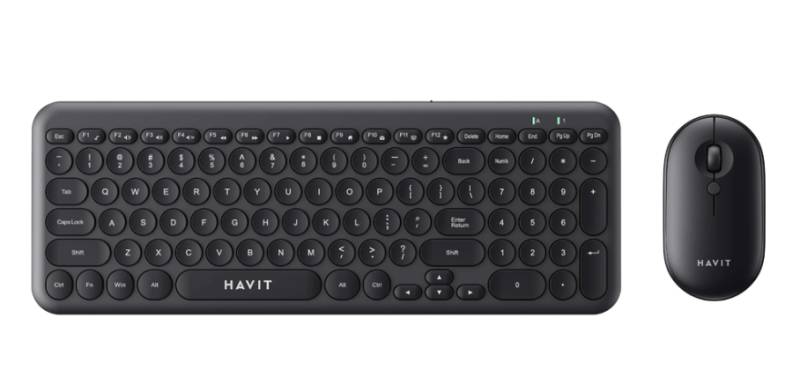 Teclado combo Havit inalámbrico HV-KB254GCM 2.4G 