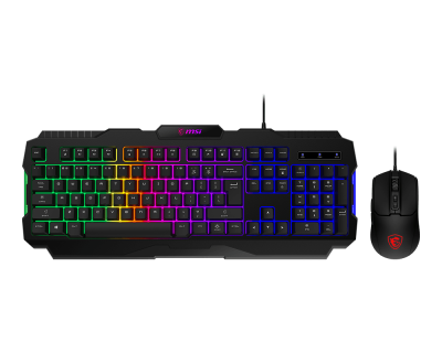 Combo Teclado  y Mouse Gamer  Pc  MSI GK100