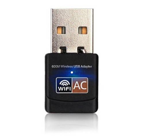 Adaptador Usb Wifi Dual Doble Banda 2,4/5ghz 600mbs 11ac 11n 