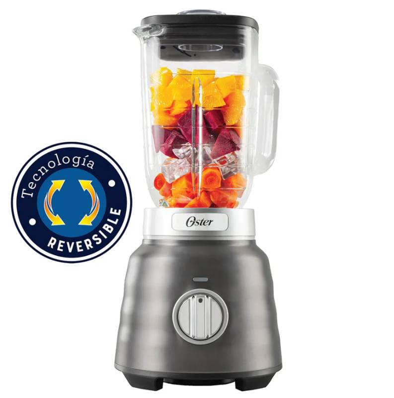 Licuadora Oster 1500W 1.75LT reversible gris Osterizer Max