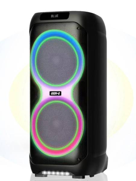 Parlante recargable Gedi G LT2133 doble bocina 12x2 usb/tf/aux/bt