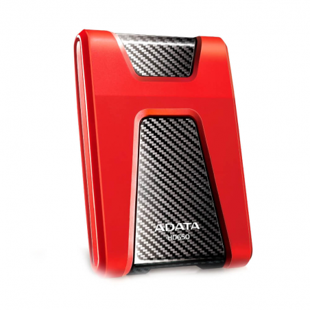 Disco Duro Externo Adata 2TB AHD650 Rojo