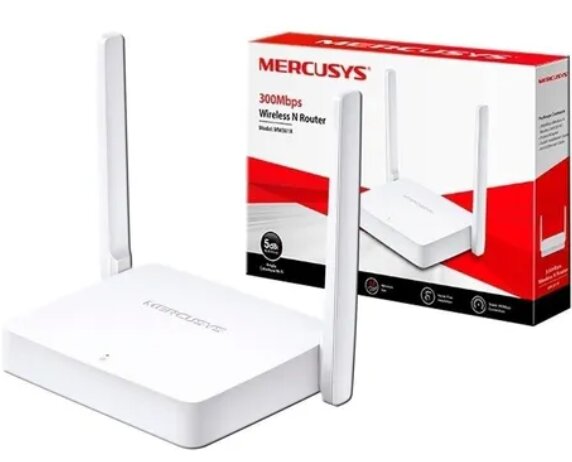 Router Mercusys Mw301r N300 By Tp Link 2 Antenas 4 Ethernet