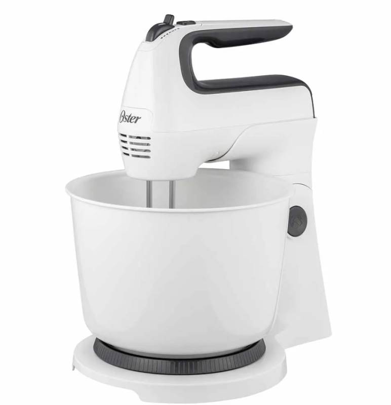 Batidora mano y pedestal Oster 6vl 250w función de turbo