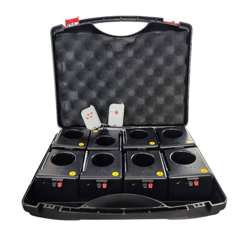 Set de ignición American Xtreme pirotecnia fría 8pcs AX-pyro8