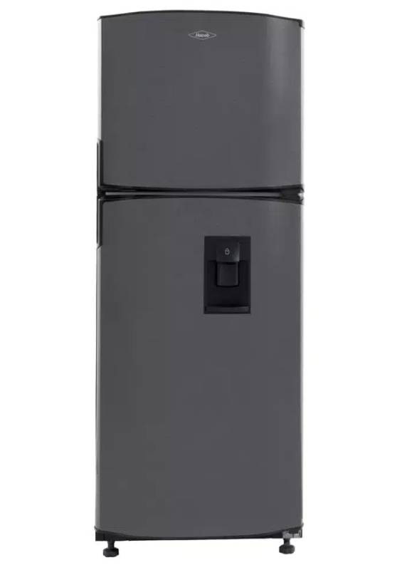 Refrigeradora Haceb titanio NF 271LTS. manija interna con dispensador