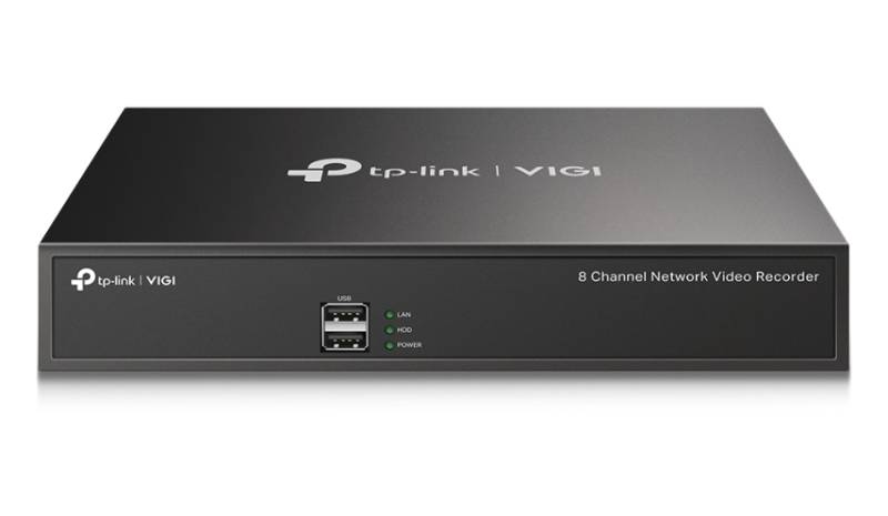 Nvr Tp-link VIGINVR1008H 8 canales mouse-2 USBHDMI-VGA sin disco 1 puerto rj45