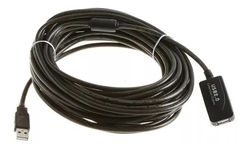 Cable Extensión Usb Macho A Usb Hembra De 5 Metros