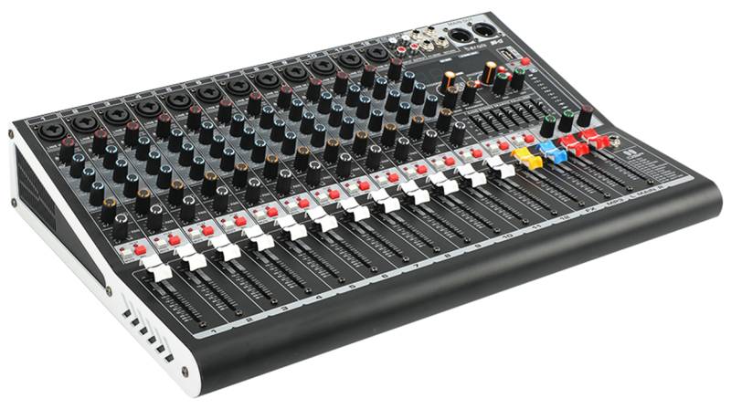 Consola de Sonido  Mixer Berani LBG 12  12 canales Efectos Bluetooth 