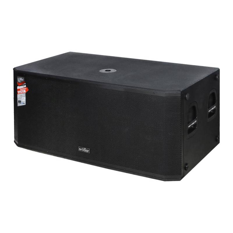 Sub bajo activo Grober serie Next  2X18  3200W ADVANTA218A