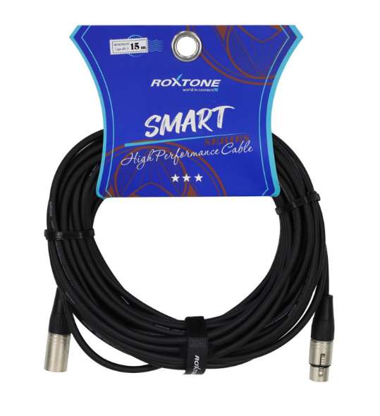 Cable Xlr Roxtone Canon A Canon Macho Hembra 15 Metros