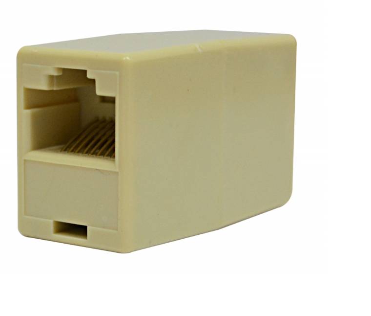 Unión de cable de Red RJ45 Hembra a hembra 8 hilos QX-7001-8P8C